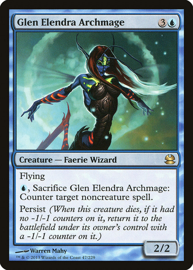 Glen Elendra Archmage [Modern Masters] [Foil]