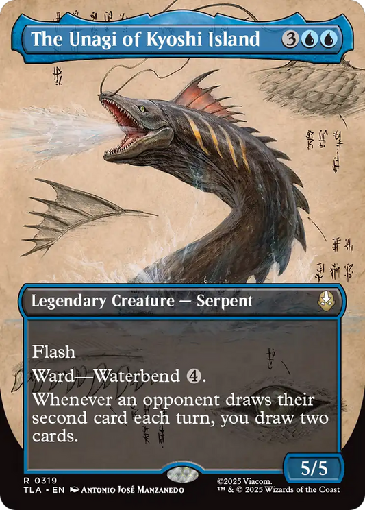 The Unagi of Kyoshi Island (Borderless) [Avatar: The Last Airbender] [Foil]