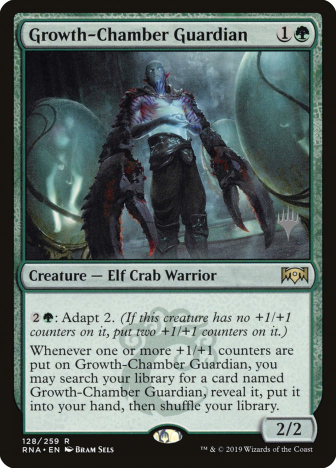 Growth-Chamber Guardian (Promo Pack) [Ravnica Allegiance Promos] [Foil]
