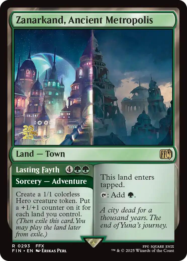 Zanarkand, Ancient Metropolis [FINAL FANTASY Prerelease Promo] [Foil]