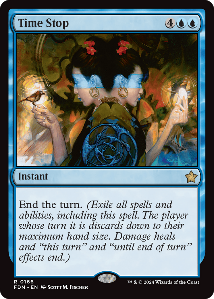 Time Stop [Foundations] [Foil]