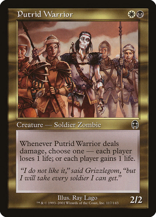 Putrid Warrior [Apocalypse] [Foil]