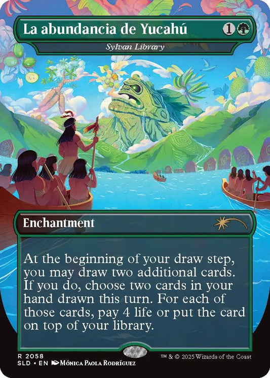 La abundancia de Yucahu - Sylvan Library [Secret Lair Drop Series] [Foil]