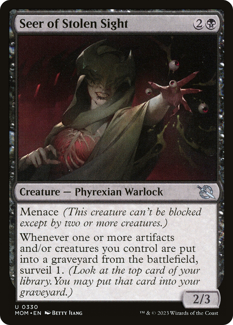 Seer of Stolen Sight [March of the Machine] [Foil]