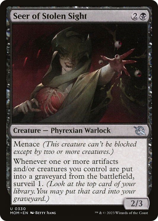 Seer of Stolen Sight [March of the Machine] [Foil]