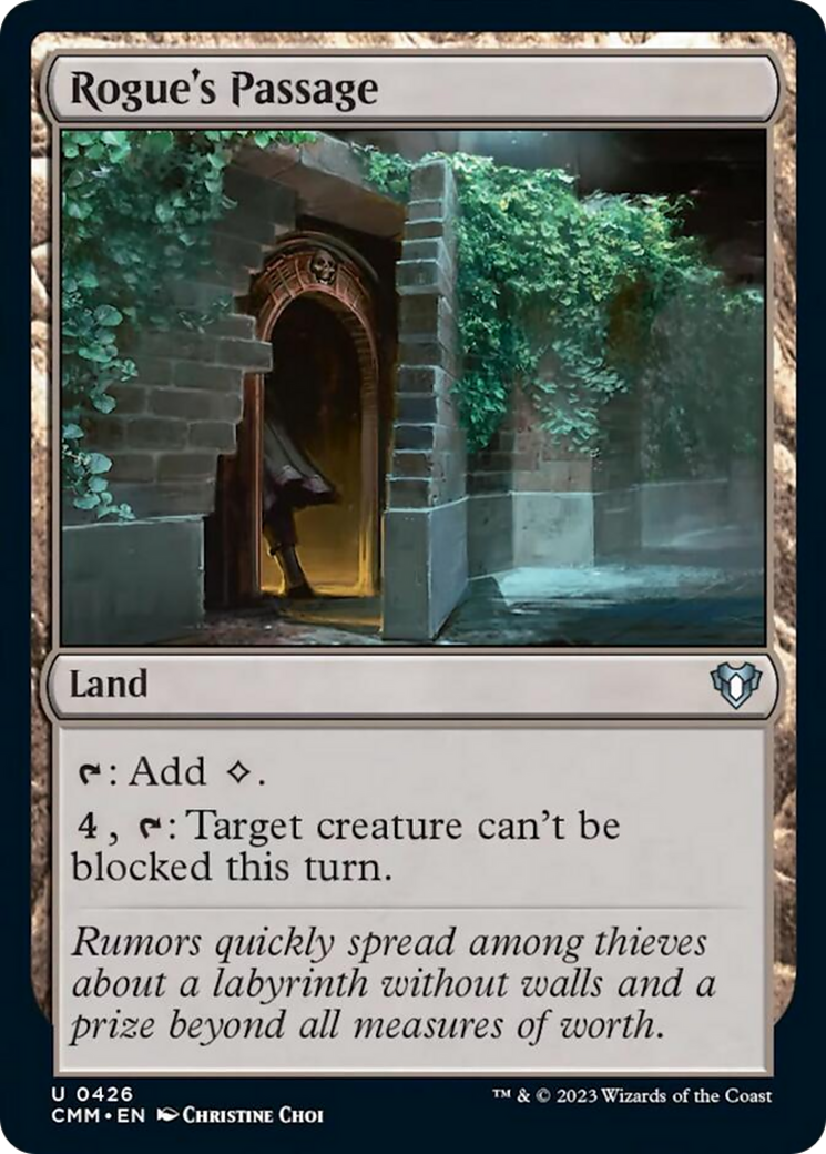 Rogue's Passage [Commander Masters] [Foil]