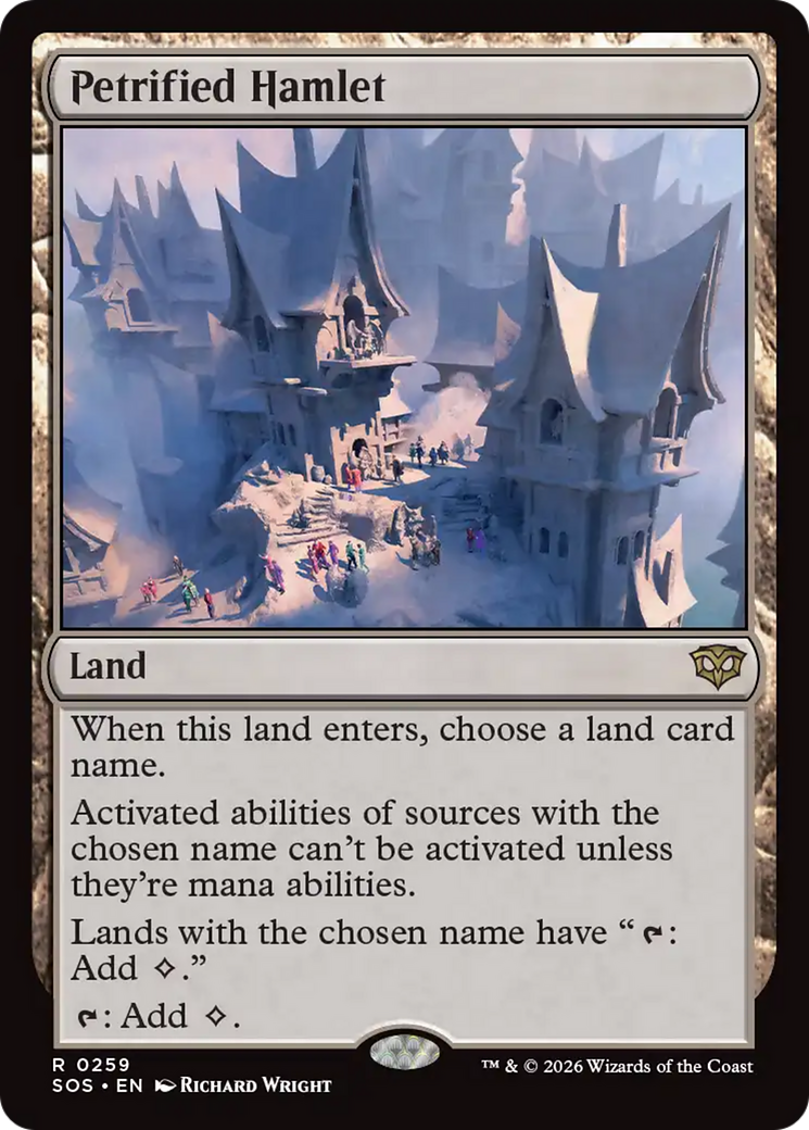 Petrified Hamlet [Secrets of Strixhaven] [Foil]