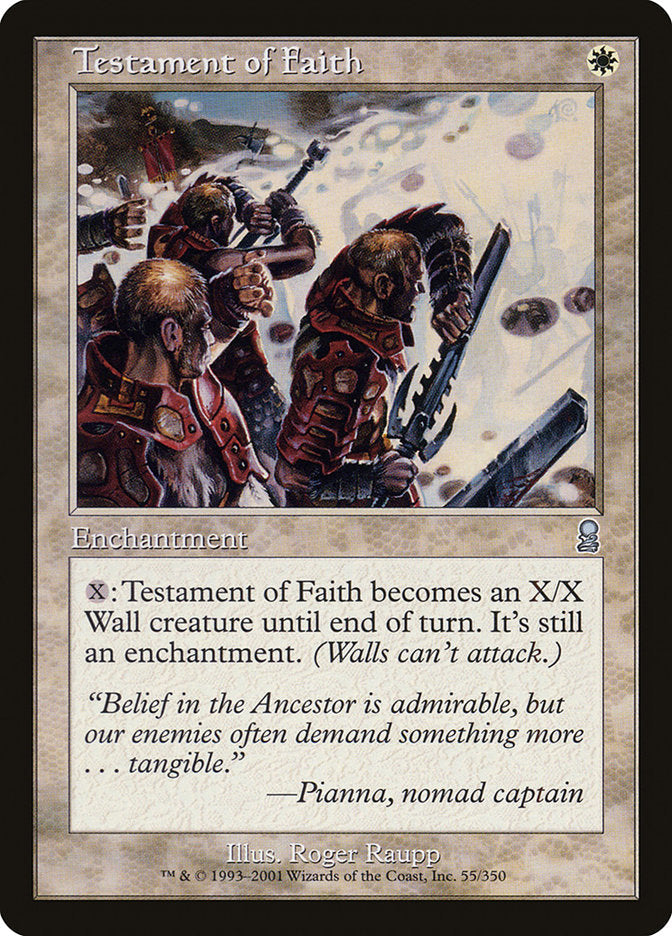 Testament of Faith [Odyssey] [Foil]