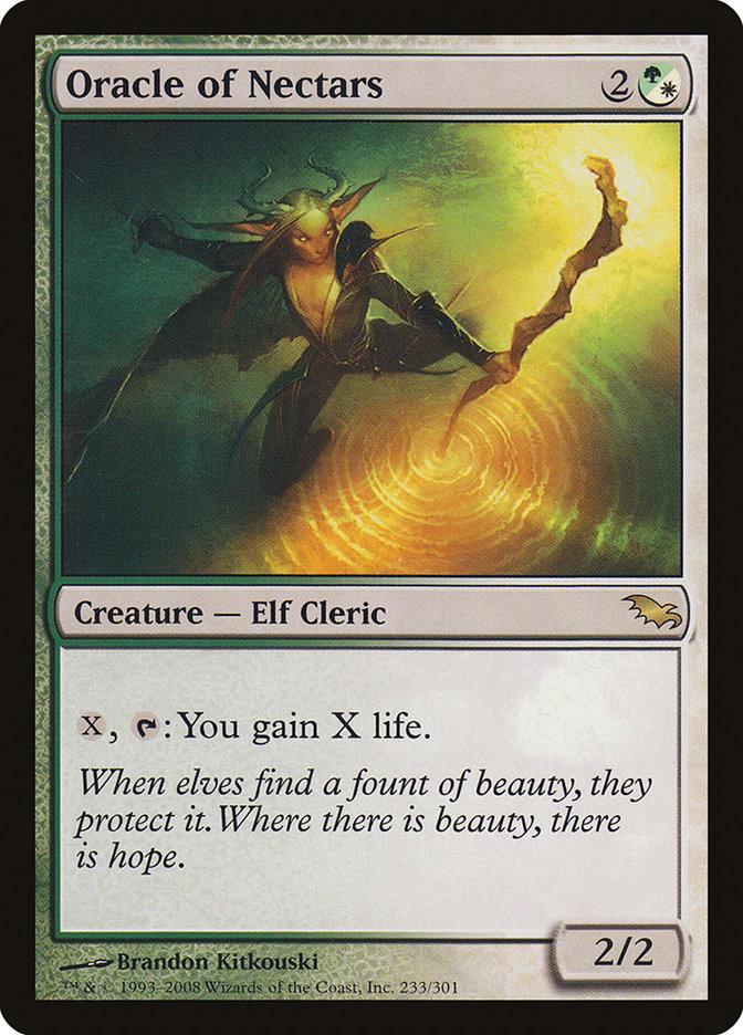 Oracle of Nectars [Shadowmoor] [Foil]