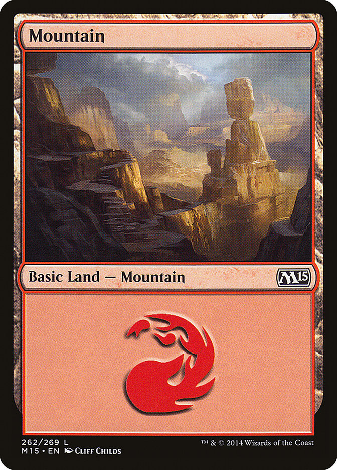 Mountain (262) [Core Set 2015]
