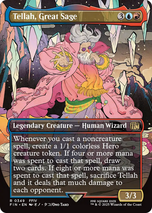 Tellah, Great Sage (Borderless) [FINAL FANTASY] [Foil]