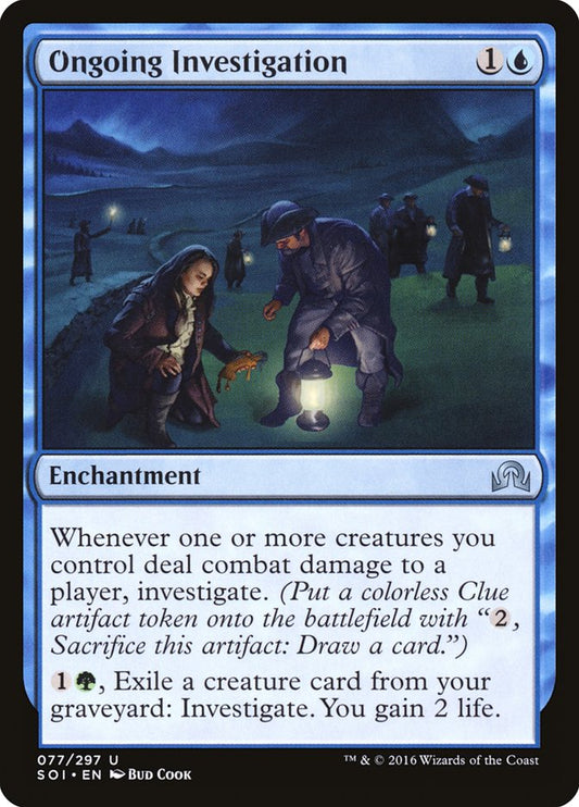 Ongoing Investigation [Shadows over Innistrad] [Foil]