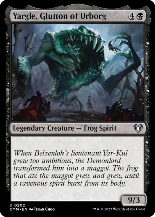 Yargle, Glutton of Urborg [Commander Masters] [Foil]