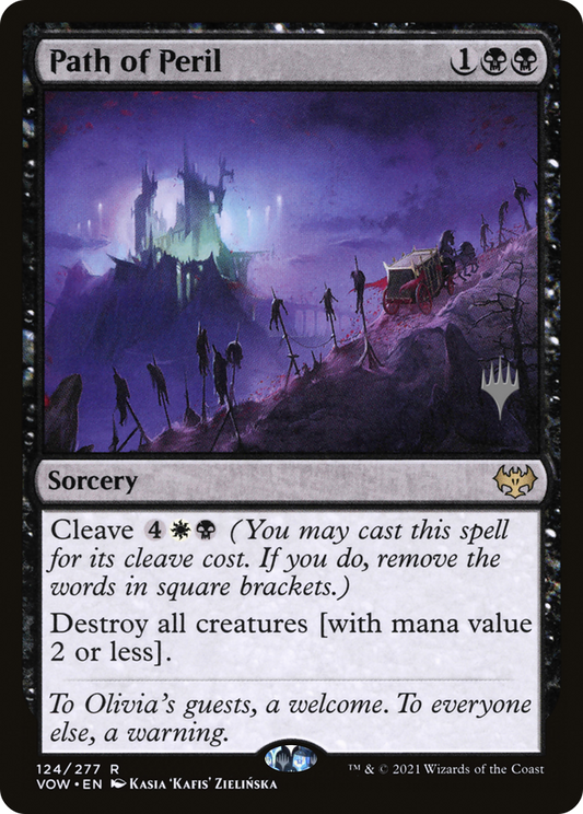 Path of Peril (Promo Pack) [Innistrad: Crimson Vow Promos] [Foil]