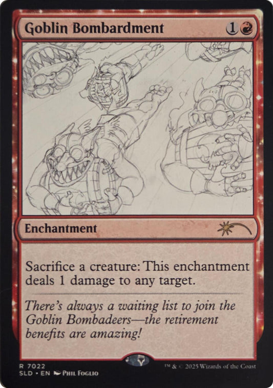 Goblin Bombardment (7022) [Secret Lair Drop Series] [Foil]