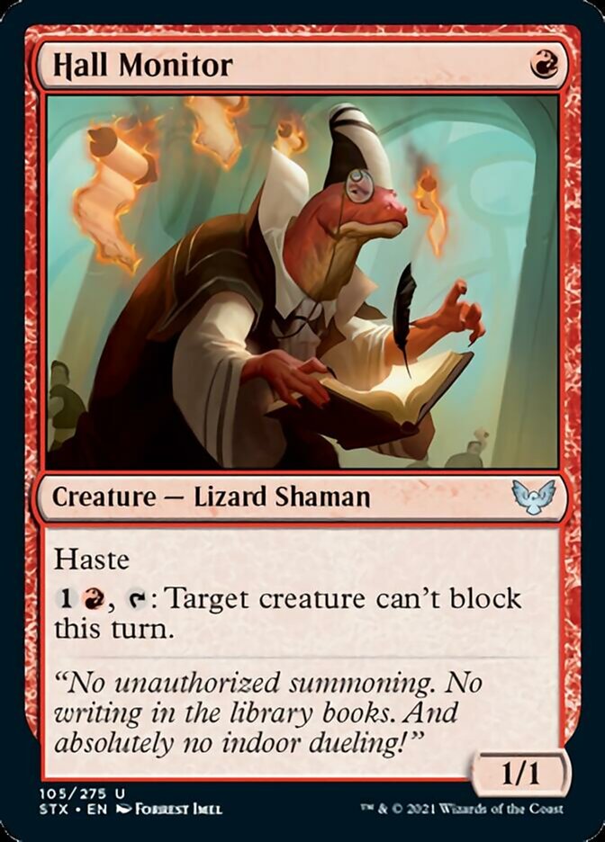 Hall Monitor [Strixhaven: School of Mages] [Foil]