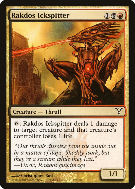 Rakdos Ickspitter [Dissension] [Foil]