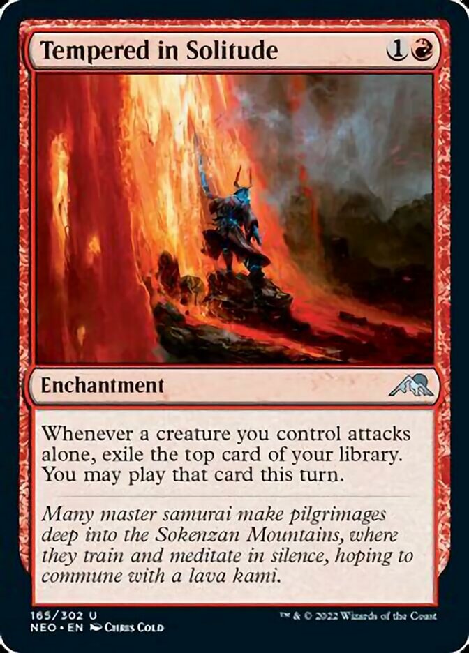 Tempered in Solitude [Kamigawa: Neon Dynasty] [Foil]