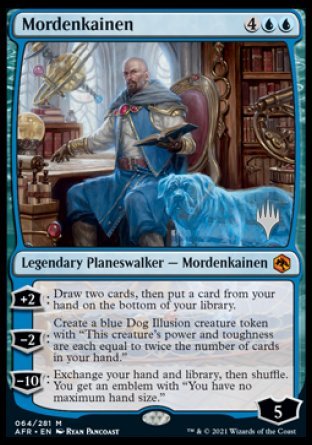 Mordenkainen (Promo Pack) [Dungeons & Dragons: Adventures in the Forgotten Realms Promos] [Foil]
