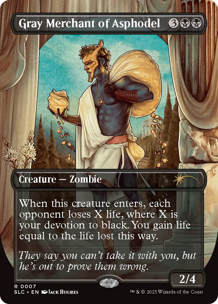 Gray Merchant of Asphodel [Secret Lair Countdown Kit] [Foil]