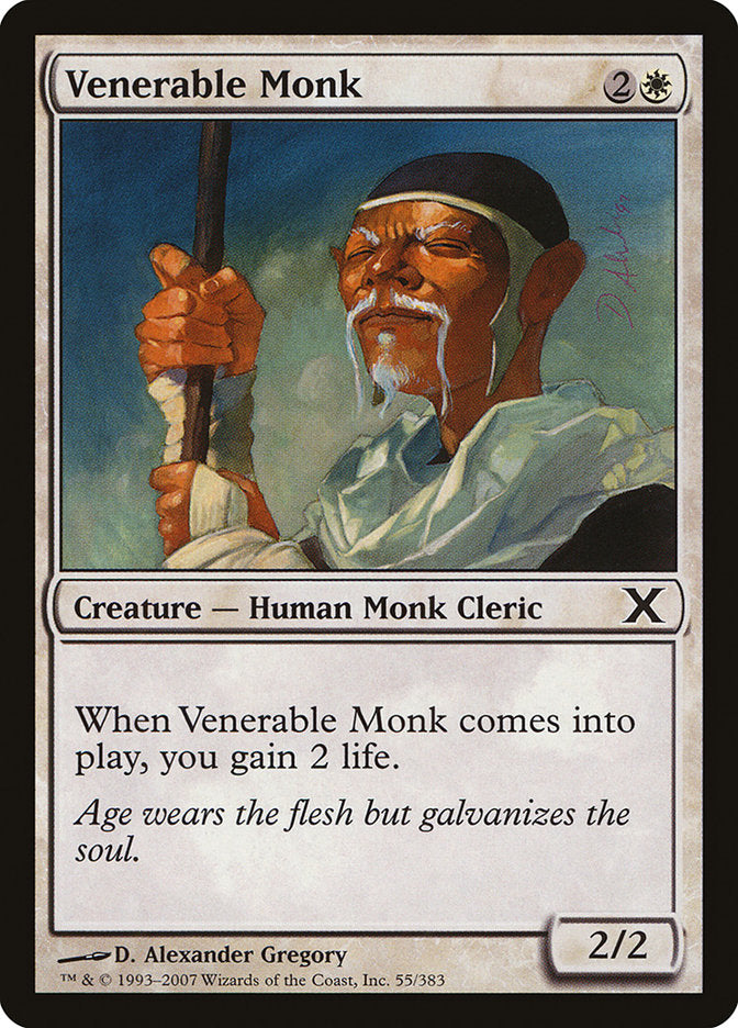 Venerable Monk [Tenth Edition] [Foil]
