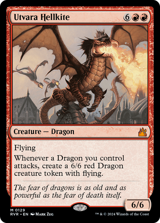 Utvara Hellkite [Ravnica Remastered] [Foil]