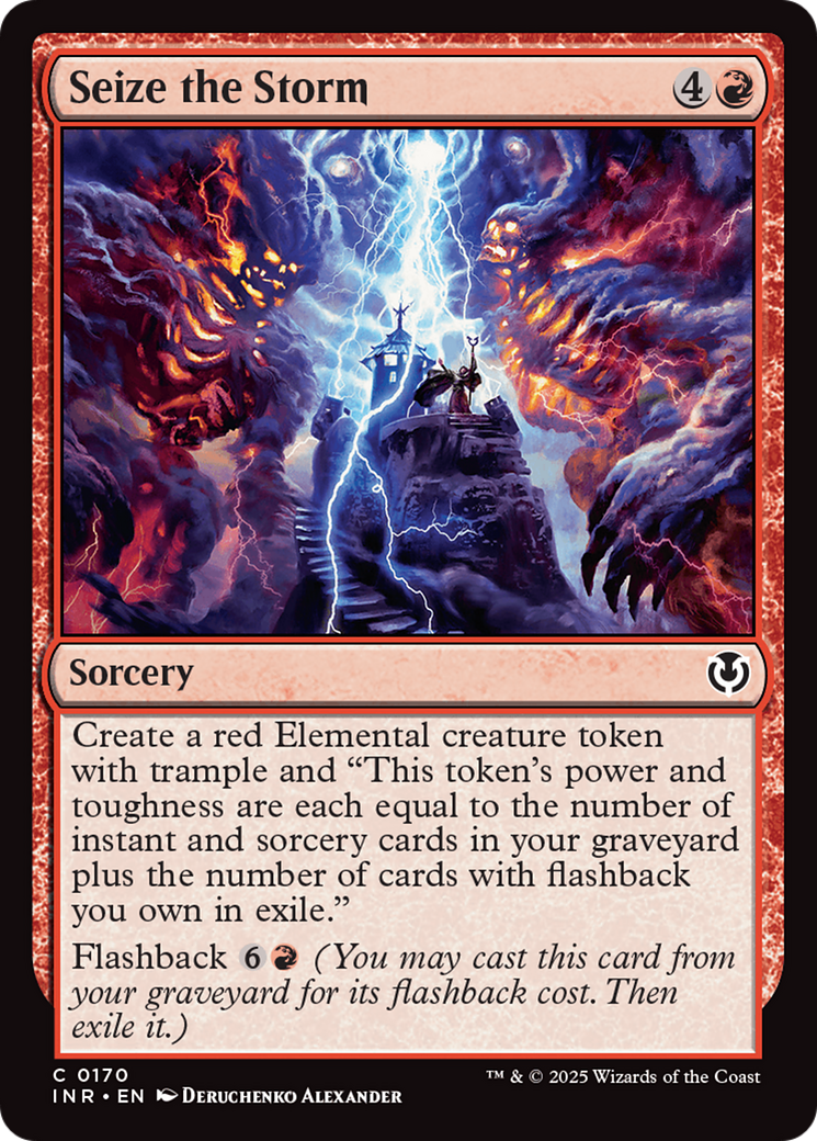Seize the Storm [Innistrad Remastered] [Foil]