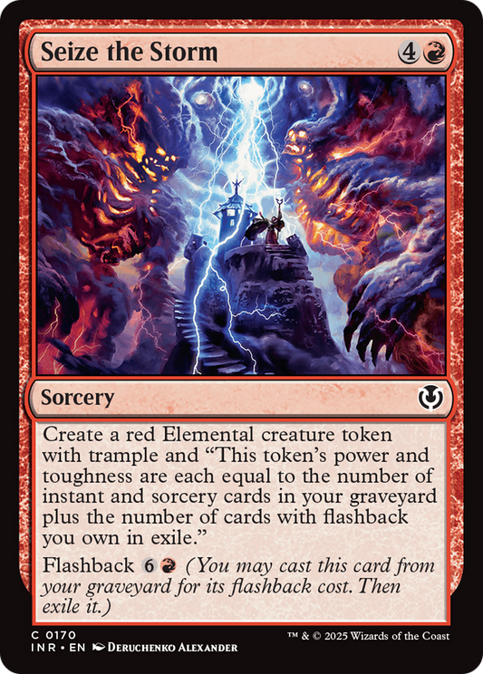 Seize the Storm [Innistrad Remastered] [Foil]