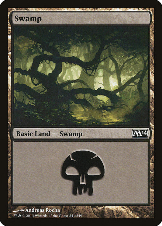 Swamp (241) [Core Set 2014] [Foil]