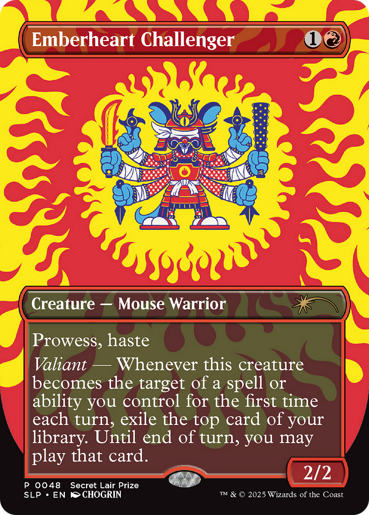 Emberheart Challenger [Secret Lair Showdown] [Foil]