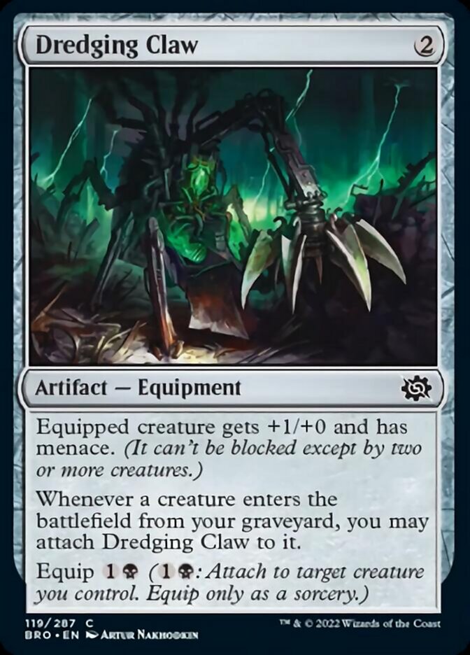Dredging Claw [The Brothers' War] [Foil]