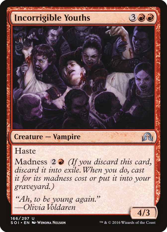 Incorrigible Youths [Shadows over Innistrad] [Foil]