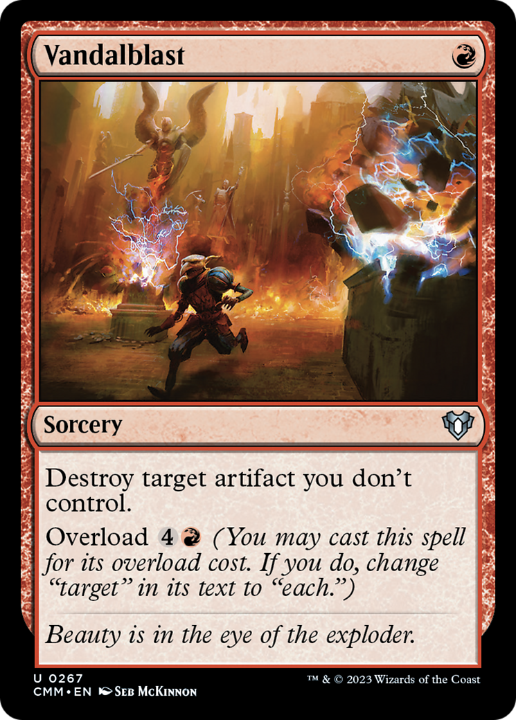 Vandalblast [Commander Masters] [Foil]