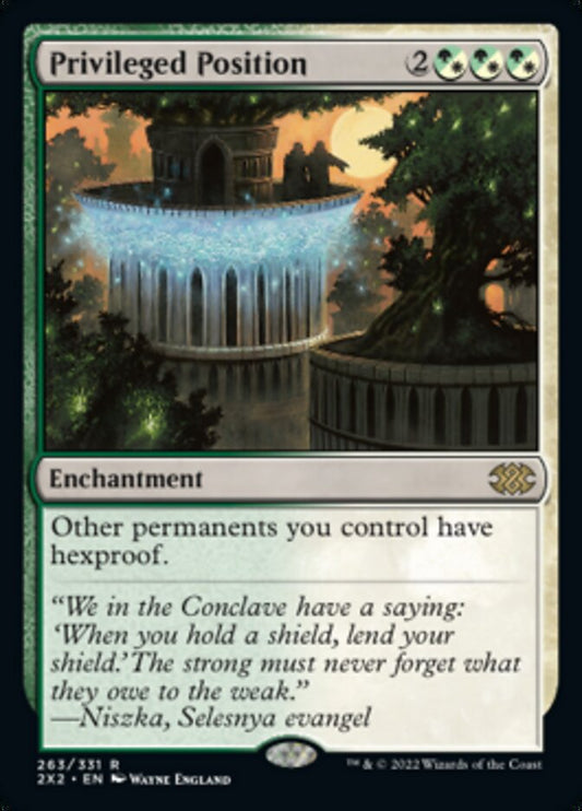 Privileged Position [Double Masters 2022] [Foil]