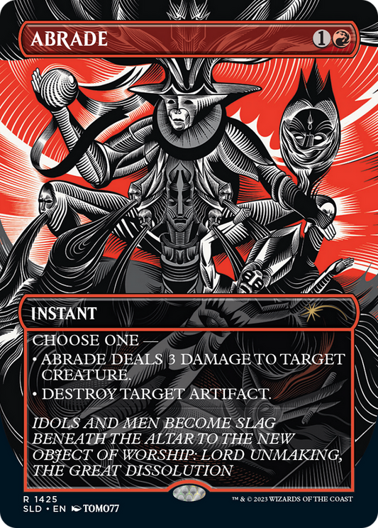 Abrade [Secret Lair Drop Series] [Foil]