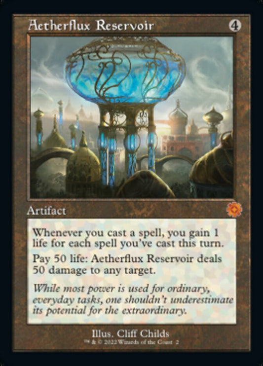 Aetherflux Reservoir (Retro) [The Brothers' War Retro Artifacts] [Foil]