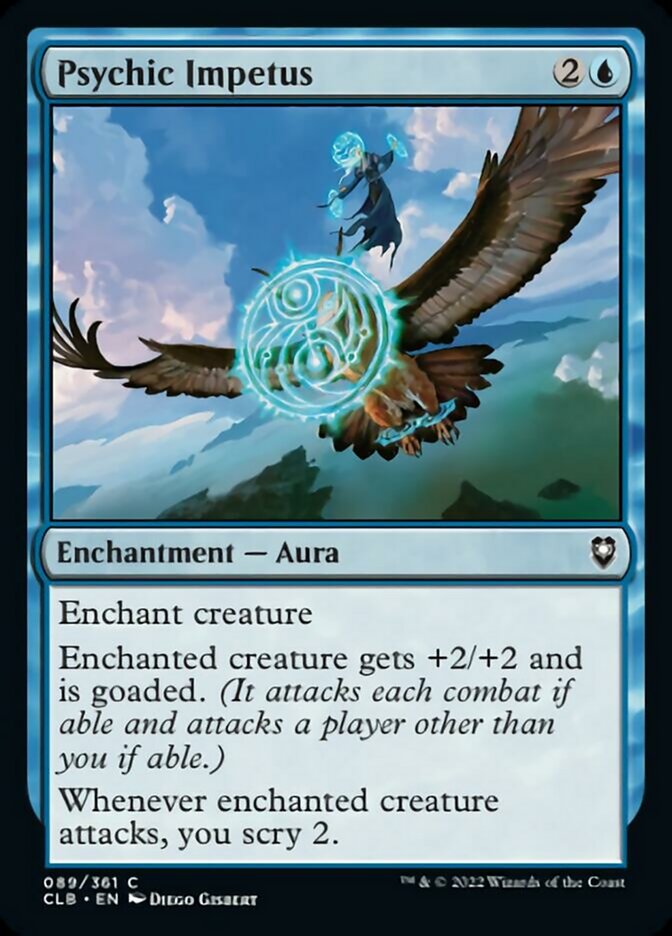 Psychic Impetus [Commander Legends: Battle for Baldur's Gate] [Foil]