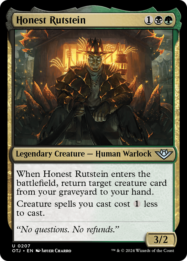 Honest Rutstein [Outlaws of Thunder Junction] [Foil]