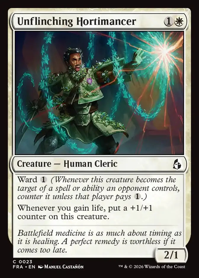 Unflinching Hortimancer [Reality Fracture]