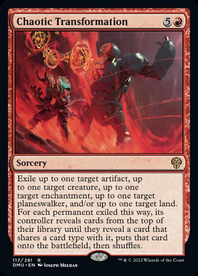 Chaotic Transformation [Dominaria United] [Foil]