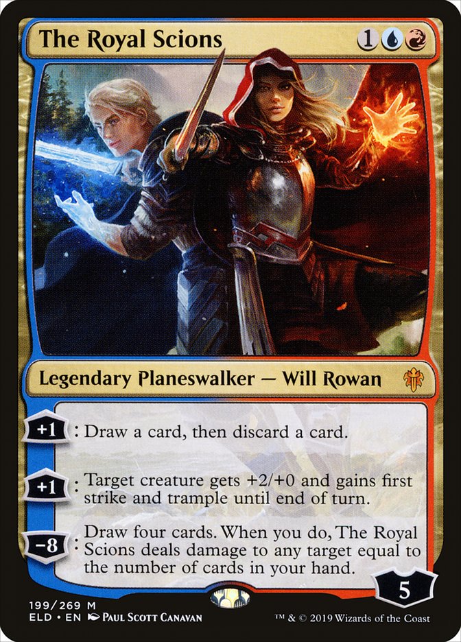The Royal Scions [Throne of Eldraine] [Foil]