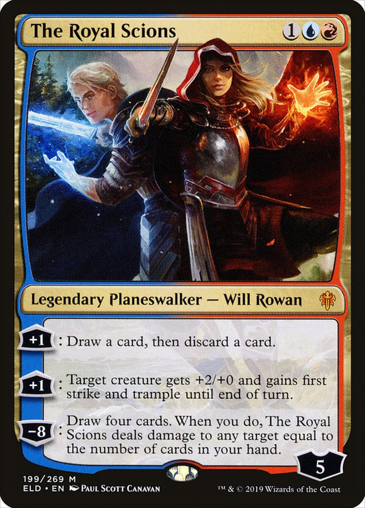 The Royal Scions [Throne of Eldraine] [Foil]