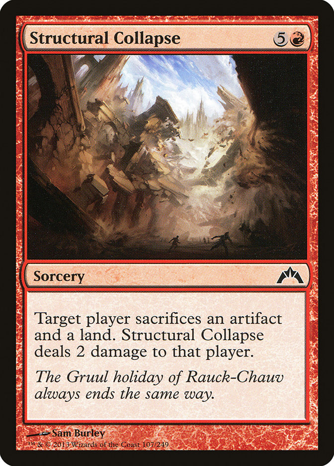 Structural Collapse [Gatecrash] [Foil]