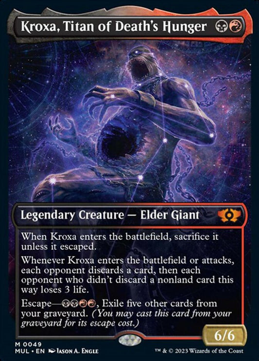 Kroxa, Titan of Death's Hunger [Multiverse Legends] [Foil]