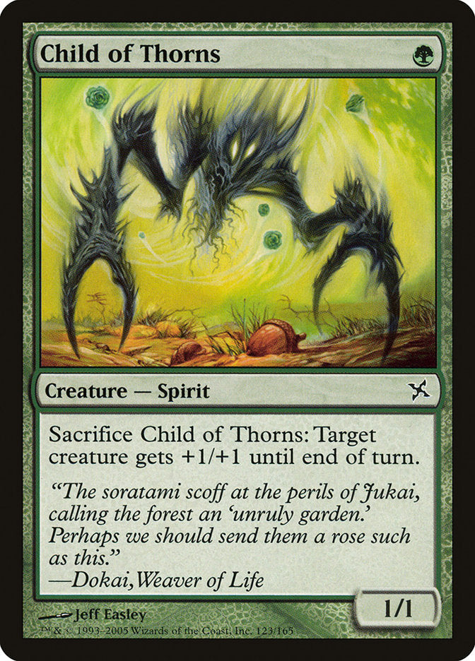 Child of Thorns [Betrayers of Kamigawa] [Foil]