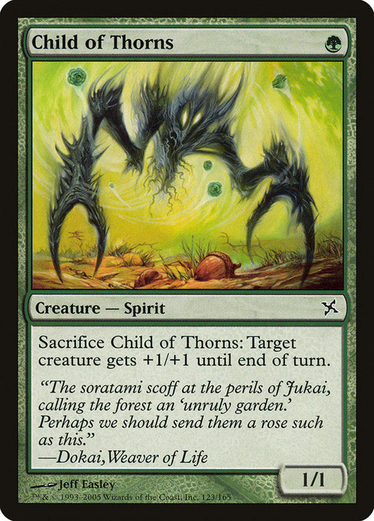 Child of Thorns [Betrayers of Kamigawa] [Foil]
