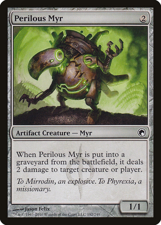 Perilous Myr [Scars of Mirrodin] [Foil]