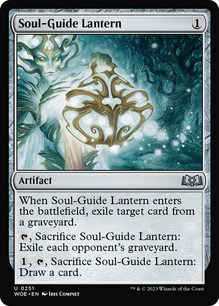 Soul-Guide Lantern [Wilds of Eldraine] [Foil]