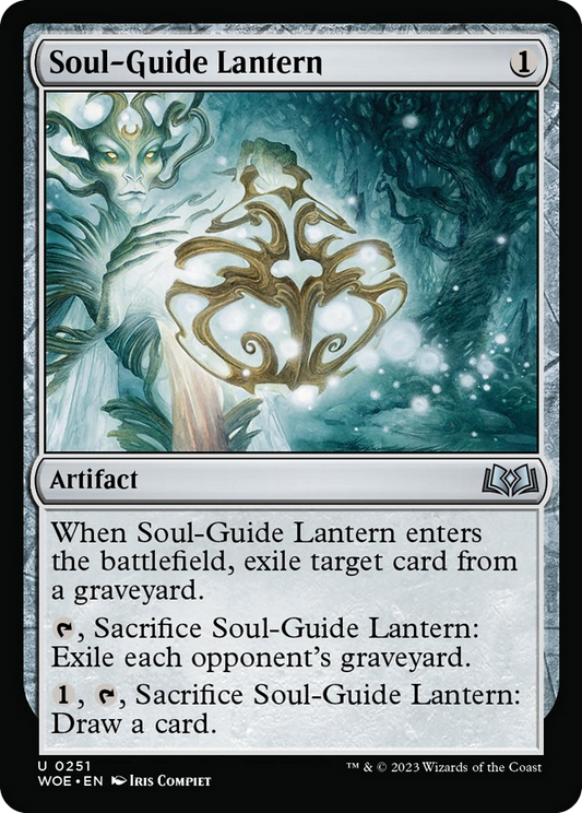 Soul-Guide Lantern [Wilds of Eldraine] [Foil]