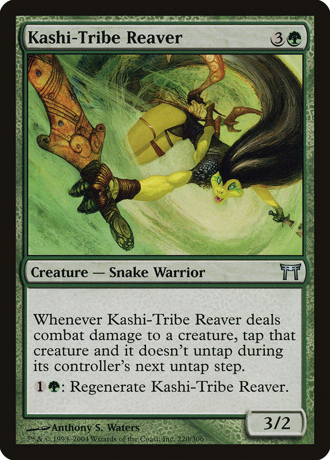 Kashi-Tribe Reaver [Champions of Kamigawa] [Foil]